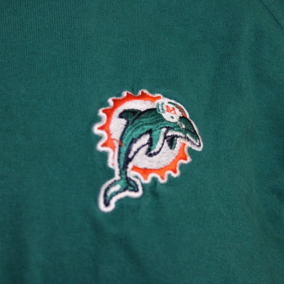 1999 Vintage Miami Dolphins Embroidered Tee XL - Picture 2 of 6